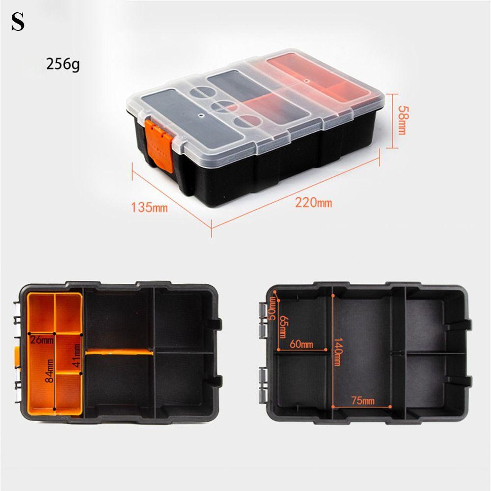 Hộp lưu trữ vít CHEESELY Hộp công cụ sửa chữa đa lưới tuốc nơ vít di động