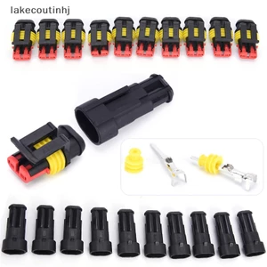 Bộ 10 Đầu Nối Dây Điện 2 Chiều Chống Nước Cho Xe Hơi