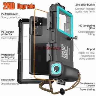 [Shellbox] Vỏ bảo vệ điện thoại chống nước chuyên nghiệp Ver được nâng cấp MỚI cho điện thoại di động Vỏ điện thoại lặn 15M dưới nước cho vỏ chống nước điện thoại phổ thông 6,9 inch