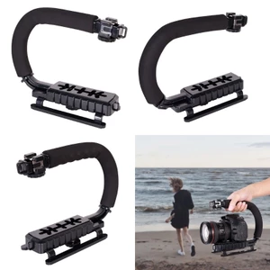 WU Di Động Chống Trượt Camera Gắn Tay Cầm Với 1 4 Vít Giày Lạnh Cho Chân Máy