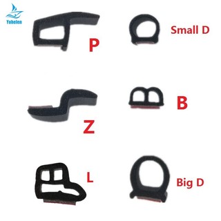 Set 2M Dây Cao Su Niêm Phong Cửa Xe Hơi Chống Ồn Thông Dụng Dài 2M
