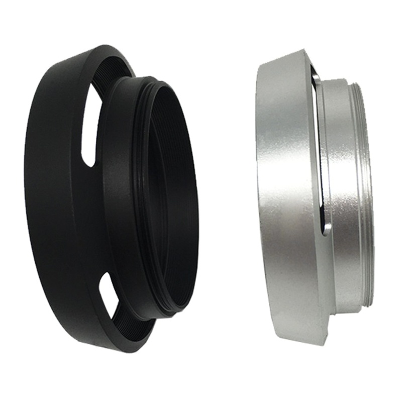 Ior Metal Vented Lens Hood 37mm 40 5mm 43mm 46mm 49mm 52mm Tấm che nắng máy ảnh