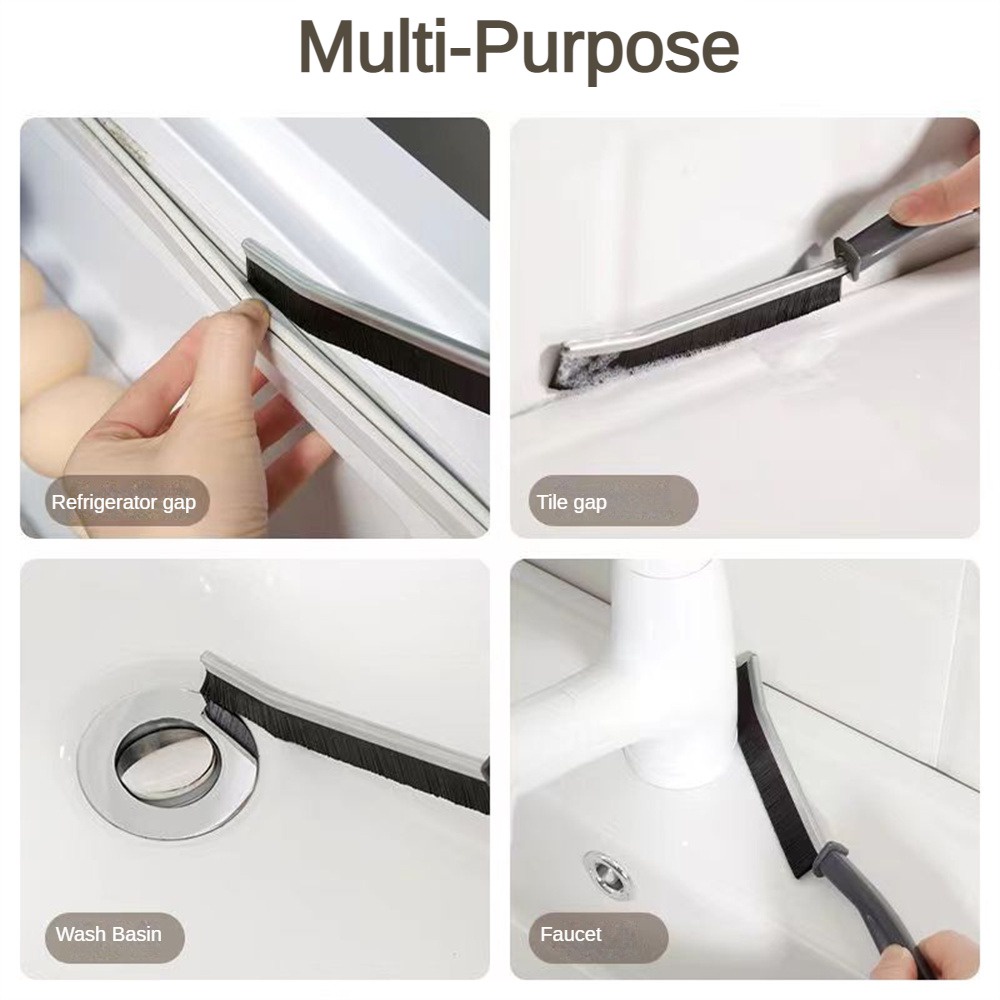 Ảnh Bộ 6 chổi vệ sinh đa năng bằng nylon bền bỉ của Aubess - Loại bỏ vết bẩn cứng đầu, lưu trữ trên tường nhỏ gọn và tiếp cận khu vực hẹp 1
