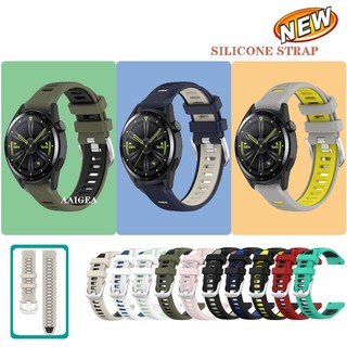 Dây đeo đồng hồ 20mm 22mm Chạy dây đeo silicon cho Huawei Watch GT6 GT5 Pro GT4 46mm / GT3 SE / GT 2 2e 3 4 5 6 42mm 46mm