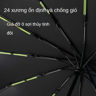 Dù Gấp Tự Động 2 Chiều Luyoo19 24 Xương