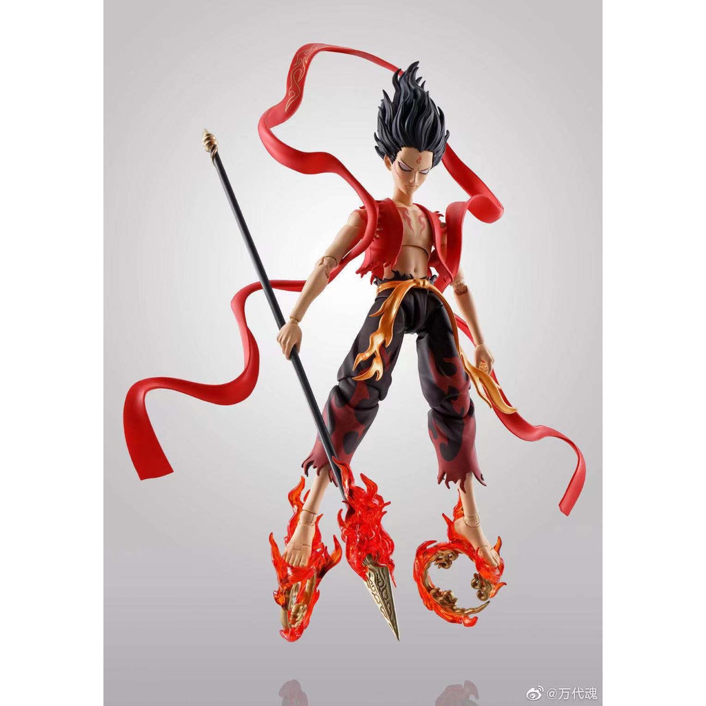 BANDAI Đồ trang trí Nhân Vật Phim Hoạt Hình demon Baby nezha 20cm ...