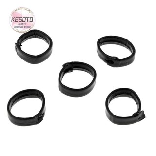 Set 5 Vòng Da PU 20 / 22 / 24mm Giữ Dây Đồng Hồ Đeo Tay - 20mm
