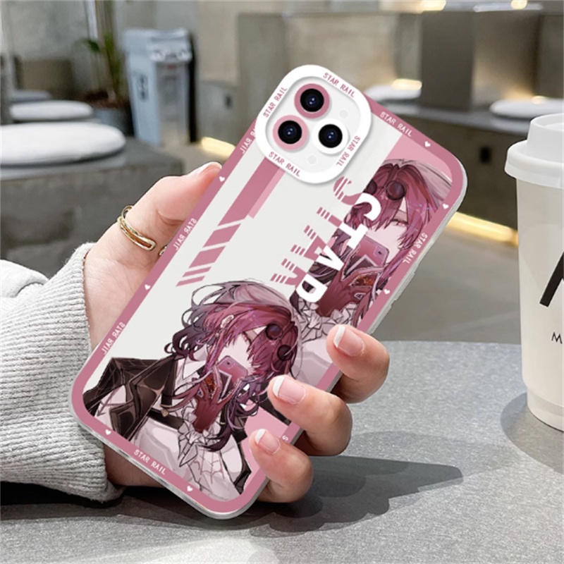 Ốp Điện Thoại Mềm Trong Suốt Chống Sốc Họa Tiết Hoạt Hình Cho Samsung Galaxy S22 S23 S30 FE Plus Ultra 5G Honkai Star Rail Kafka Seele Bronya