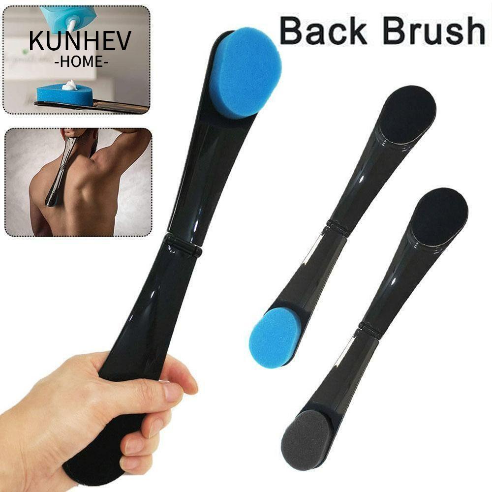 KUNHEV Cọ Mút Xốp Tự Đánh Kem Dưỡng Da Lưng Màu Sắc Ngẫu Nhiên Có Thể Gập Lại