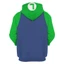 YB1 Super Mario Bros 3D Áo Hoodie dài tay Unisex Người lớn Cosplay Luigi Kuba Fire Dragon Top Áo len thông thường Oversize Pul