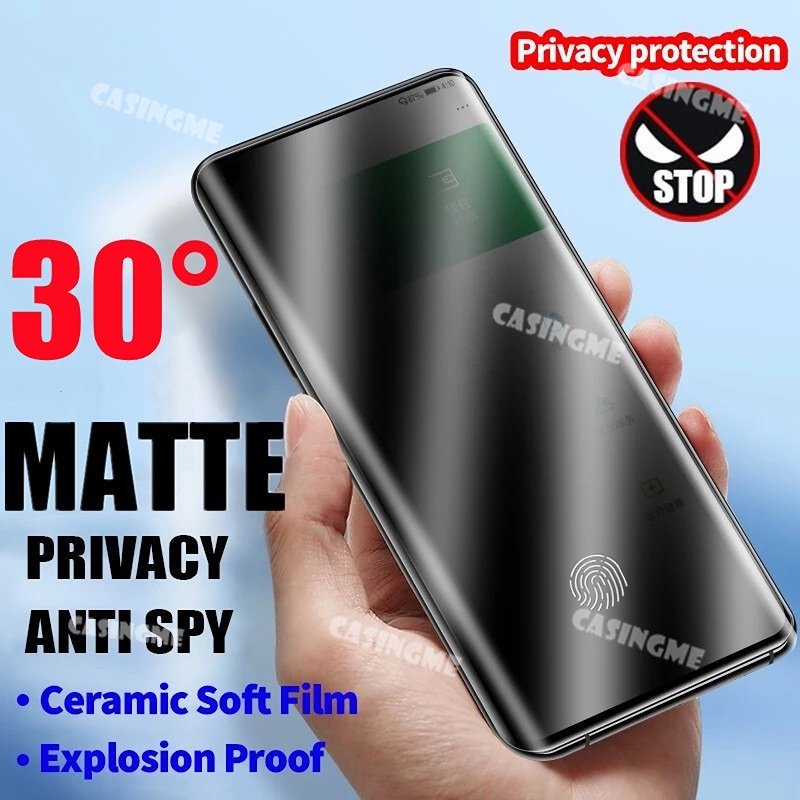 Redmi Note15Pro + 5G Chống gián điệp Bảo mật Cong Full Cover Kính cường lực Bảo vệ màn hình Phim riêng tư cho Redmi Note 13 Note15 13pro + Pro + Plus Note13pro + Phim bảo mật chống gián điệp