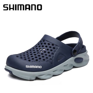 Shimano Câu Cá Mới Unisex Mùa Hè Xăng đan Ngoài Trời Cho Nam Thời Trang Đế Dày Dép Có Lỗ Cho Nữ Đi Biển Xăng đan Eva