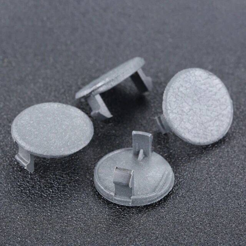 8-piece/set Inner Interior Door Grab Handle Armrest Screw Cover Cap Plug Plastic