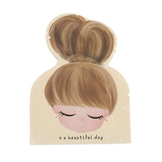 Fine 100 Gói Giấy Kraft Barrettes Đóng Gói Thẻ Giấy Dễ Thương Nhỏ Bé Gái Hiển Thị Thẻ