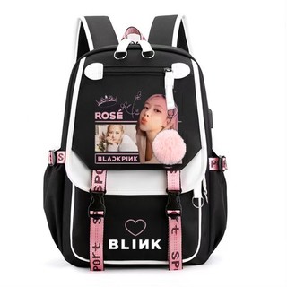 Ba Lô Cỡ Lớn Thoáng Khí In Họa Tiết Nhóm Nhạc BLACKPINK GT2 Thời Trang Cho Nam Và Nữ