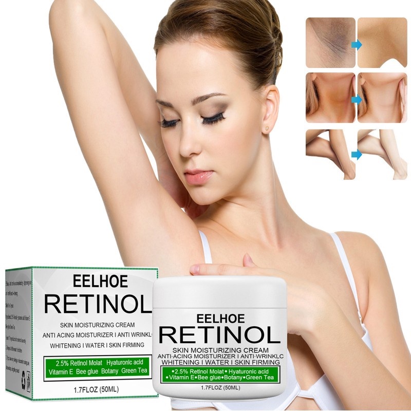 Kem Dưỡng Trắng Vùng Da Dưới Cánh Tay / Đầu Gối / Đùi 50g