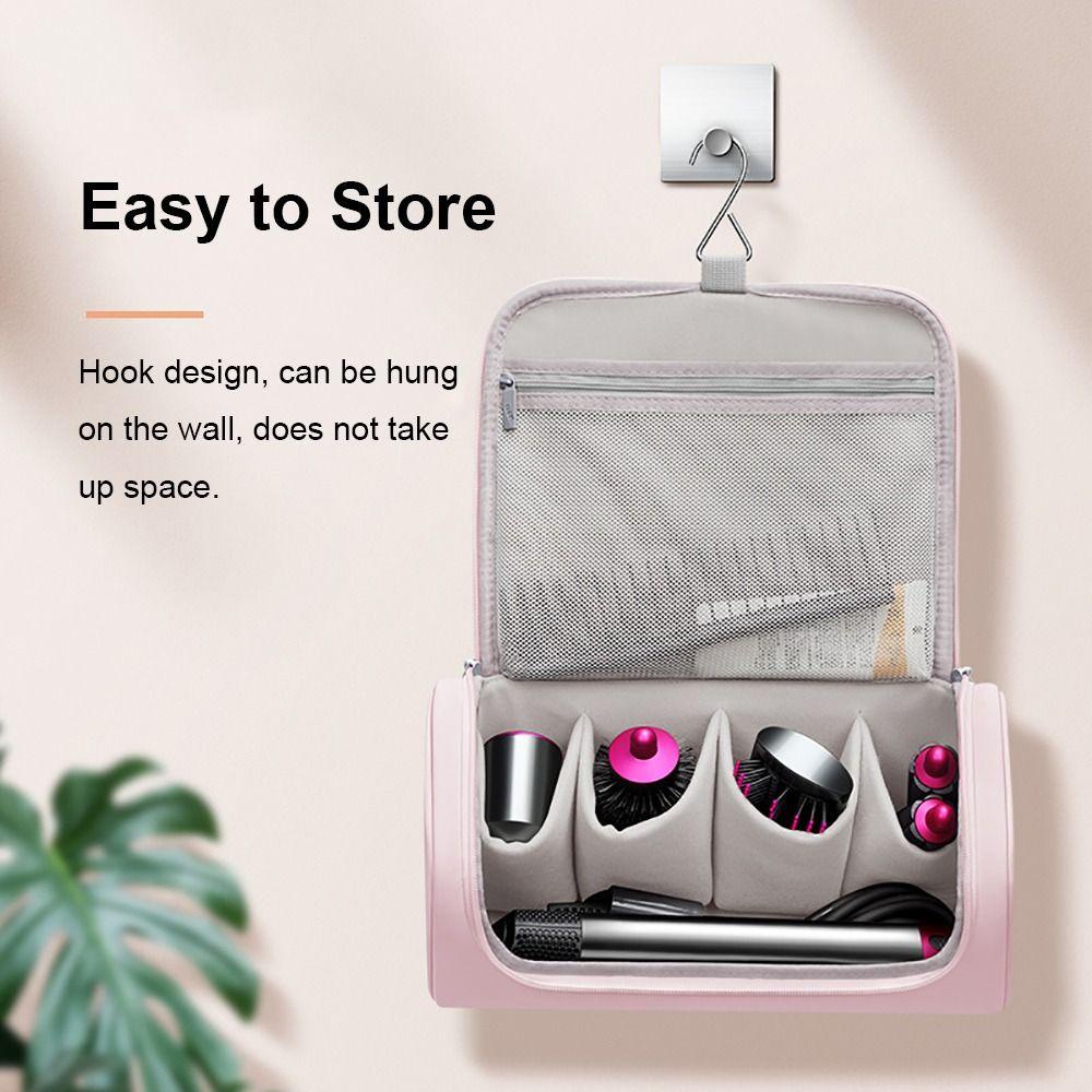 Túi lưu trữ JIGK Máy uốn tóc chống bụi cầm tay thời trang cho máy sấy tóc siêu âm