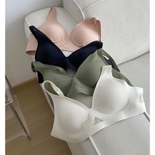 Áo Ngực Thể Thao Vải Gạc Mỏng Không Gọng Thân Thiện Với Da Thoải Mái Cho Nữ