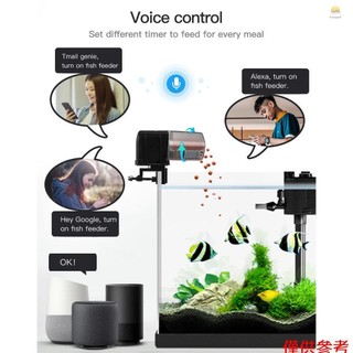 Thiết Bị Cho Cá Ăn Tự Động Điều Khiển Từ Xa Thông Minh 24 Ngôn Ngữ iLONDA Kết Nối WiFi USB