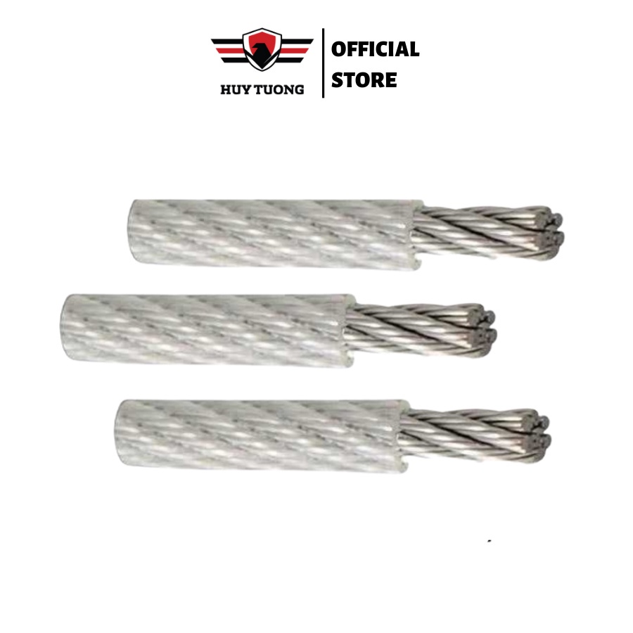Ảnh Dây cáp khoá xe máy bọc nhựa 1m/2m/3m/4m/5m/6m/7m/8m/9m/10m 10 ly - Huy Tưởng 3
