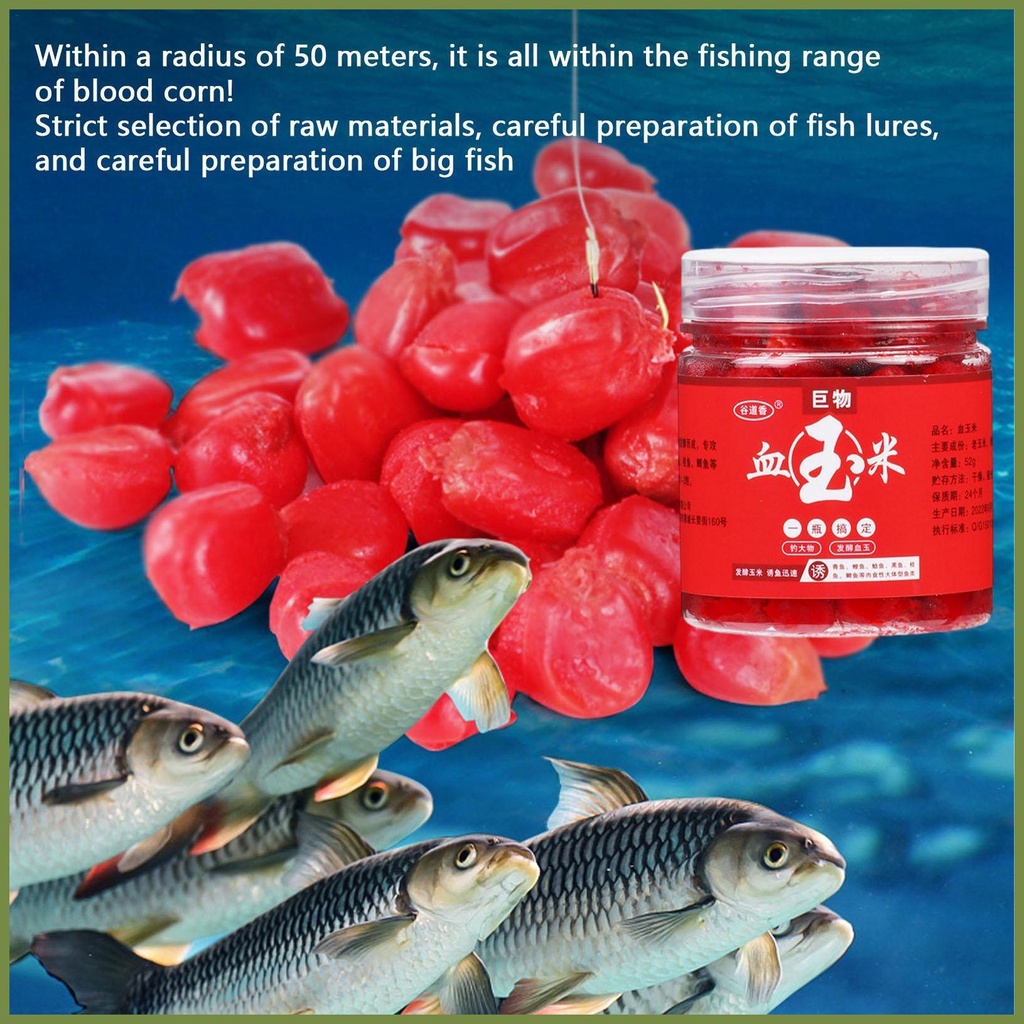 Mồi Câu Cá Chép Chép Mùi Ngô Tự Nhiên chất dẫn dụ cá, Có Mùi Thơm Cho Herring Trout Snakehead Tilapia [koude.vn]