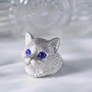 ⭐ Nhẫn Bạc Mắt Mèo Thiết Kế Độc Đáo Dễ Phối Đồ