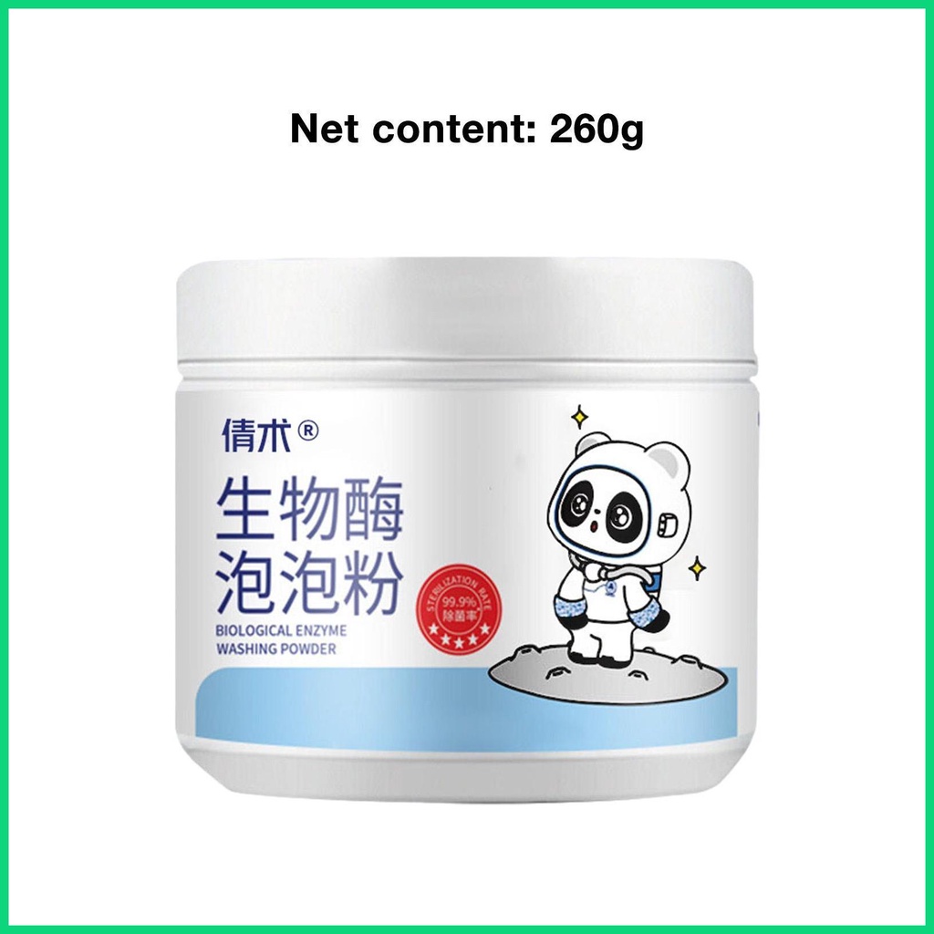 Bột Giặt Quần Áo 260g Thân Thiện Với Môi Trường Màu Sắc Trắng