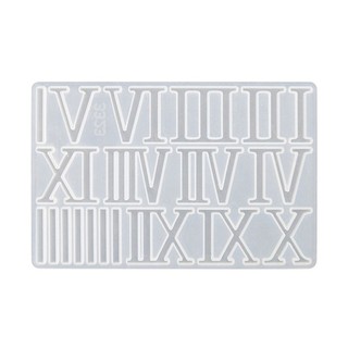 Kra Đồng Hồ La Mã Tiếng Ả Rập Khuôn Số Silicon Epoxy Nhựa Mặt Dây Chuyền Khuôn Làm Đồ Trang Trí Thủ Công Làm Đồ Trang Trí Nhà Cửa