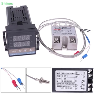 Bộ Điều Khiển Nhiệt Độ 100-240VAC PID REX-C100 SSR-40A