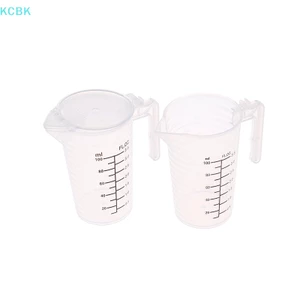 Kc 100 / 250 / 500ml bình nước bột nhà bếp nướng trong suốt có nắp bk