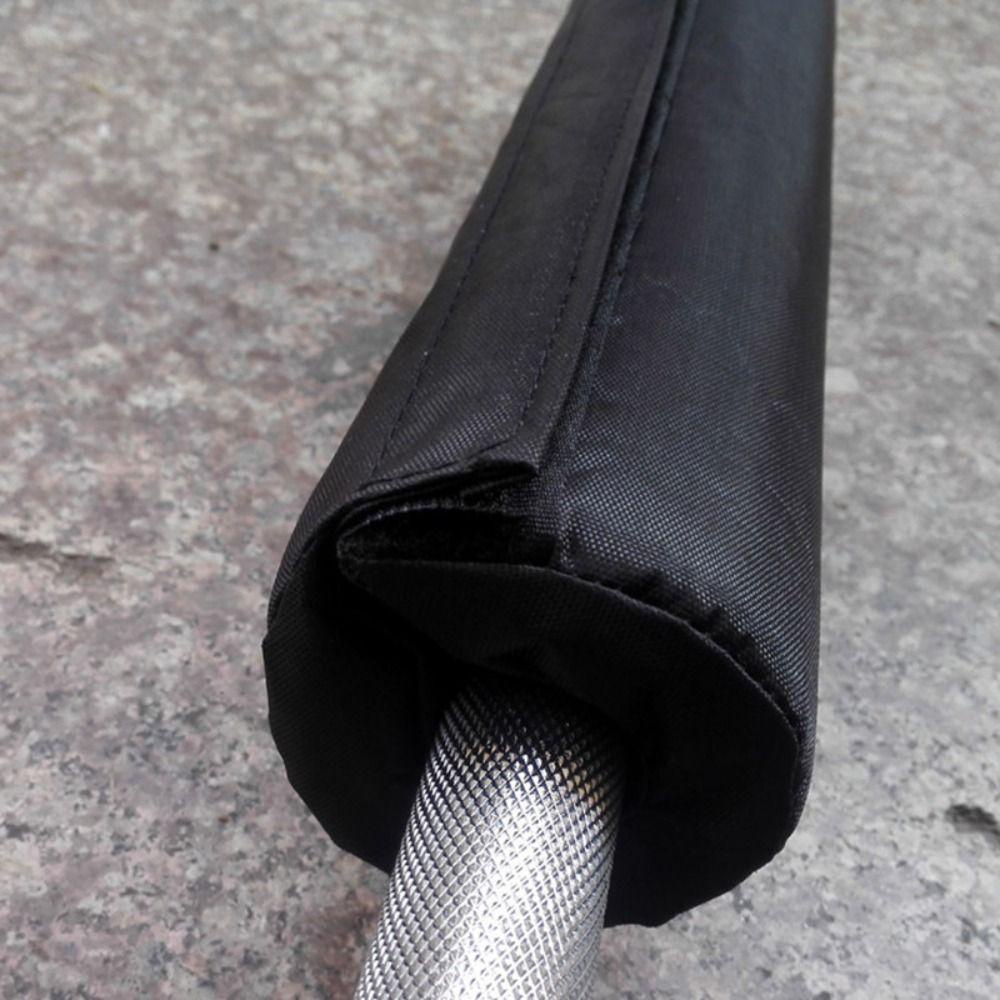 SENRTY Barbell Pad cho tiêu chuẩn Barbells Miếng đệm nâng xốp đàn hồi cao Miếng bọt biển bảo vệ cổ Tấm lót tập thể dục màu đen Tấm đệm tạ Tấm bảo vệ trọng lượng tập thể dục Miếng đệm lực đẩy hông