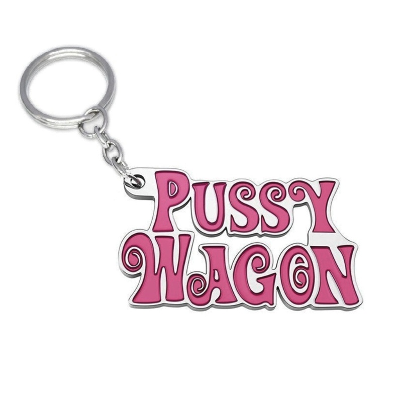 Ppy Hợp Kim Phim Thời Trang Kill Bill Series Pussy Wagon Cho Chìa Khóa Chữ Mặt Dây Chuyền Phụ Kiện Nam Nữ Móc Khóa 2