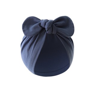 Vipdeal1 Mũ Bò Sơ Sinh Mũ Turban Ấn Độ Thoải Mái Mũ Đội Đầu Cho Bé Thắt Nút Lớn Đầu Lâu Mũ Mùa Xuân Mũ Cho Infan