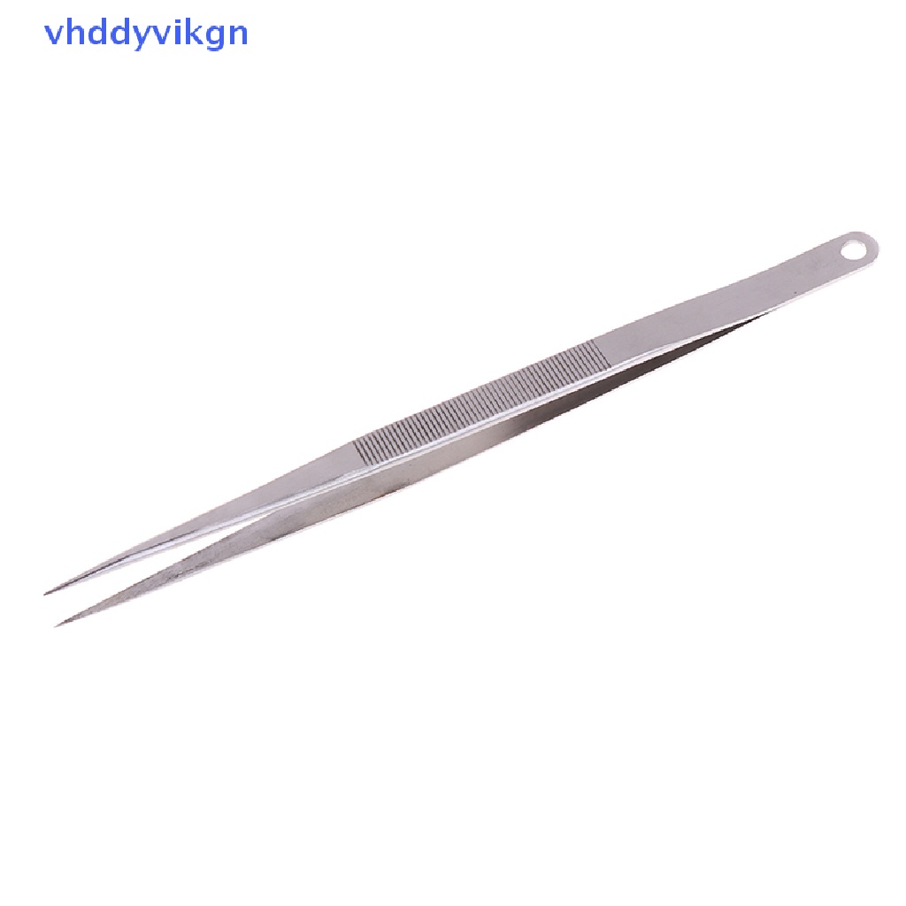 Nhíp Kẹp Mũi Nhọn Điện Tử Dài 7 "18cm Bằng Thép Không Gỉ