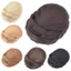 DELMER Bện Chignon Sợi Chịu Nhiệt Tự Nhiên Bé Gái Vô Hình Tổng Hợp Phong Cách Retro Chất Lượng Cao Nữ Cô Dâu Tóc