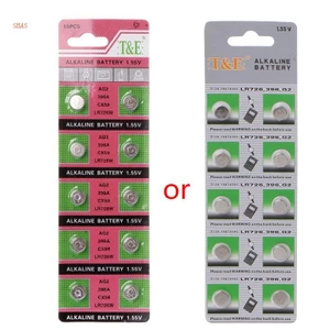 Set 10 Pin LR726 AG2 Alkaline Dành Cho Đồng Hồ Đeo Tay