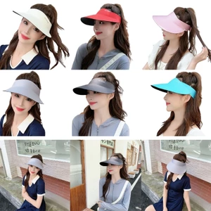 PCF * Mũ chống nắng thể thao có thể điều chỉnh Chất liệu nhẹ Phù hợp với chu vi đầu 56-58cm Trang trí gia đình Orname