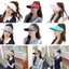 PCF * Mũ chống nắng thể thao có thể điều chỉnh Chất liệu nhẹ Phù hợp với chu vi đầu 56-58cm Trang trí gia đình Orname