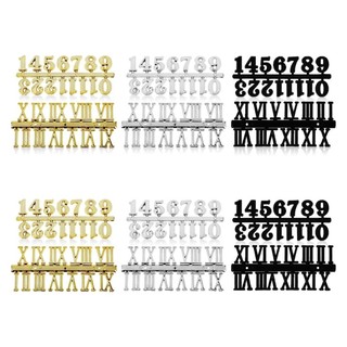 Cli DIY Tiếng Ả Rập Số La Mã Số Đồng Hồ Treo Tường Có Thể Tháo Rời Nghệ Thuật Decal Dán Đồng Hồ Kỹ Thuật Số Kim Tay Đồng Hồ Accesso