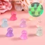 Set 10 Búp Bê Resin Dạ Quang Phát Sáng Trong Bóng Tối Trang Trí Vườn DIY [zkm]