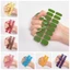 AFTEROF Bọc Móng Tay, Miếng Dán Móng Tay Bột Lấp Lánh Tự Dính, Màu Gradient Full Cover Móng Tay Nghệ Thuật Trang Trí Sơn Móng Tay Miếng Dán Nữ Cô Gái