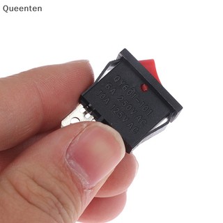 Queenten 5 chiếc KCD1-110 9.5x21mm Rocker BẬT / TẮT 2 Pin Nhạc Cụ Điện QT
