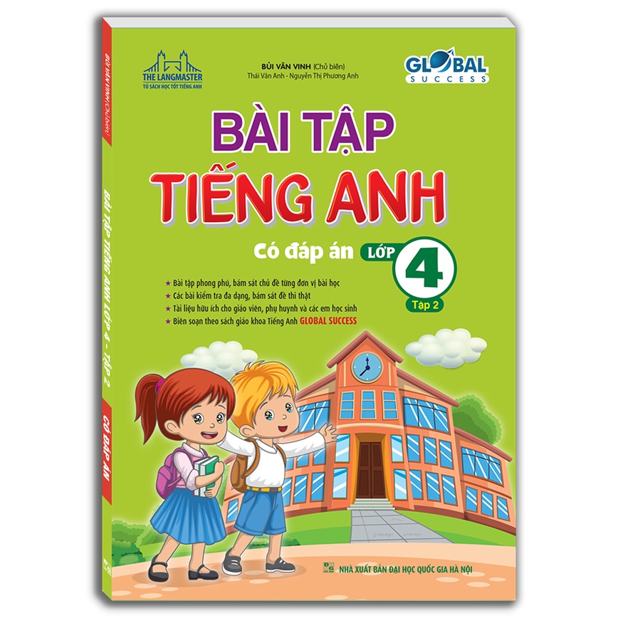 Ảnh Sách - GLOBAL SUCCESS - Bài tập tiếng anh lớp 4 tập 2 (có đáp án) 1