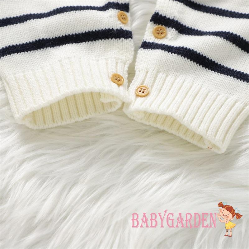 Bộ Áo Liền Quần Tay Dài In Họa Tiết Ông Già Noel Cho Bé 0-18 Tháng Tuổi