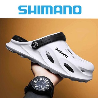 Shimano Mùa Hè 2023 Mới Overshoes Baotou Dongdong Xăng đan Nam Suxi Đi Biển Dép Nam Giày Câu Cá