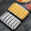 FUHUIOT Xúc Xích Khuôn Gia Đình Nhà Bếp Ham Khuôn Thép Không Gỉ DIY 6 Khoang Thực Phẩm Bổ Sung