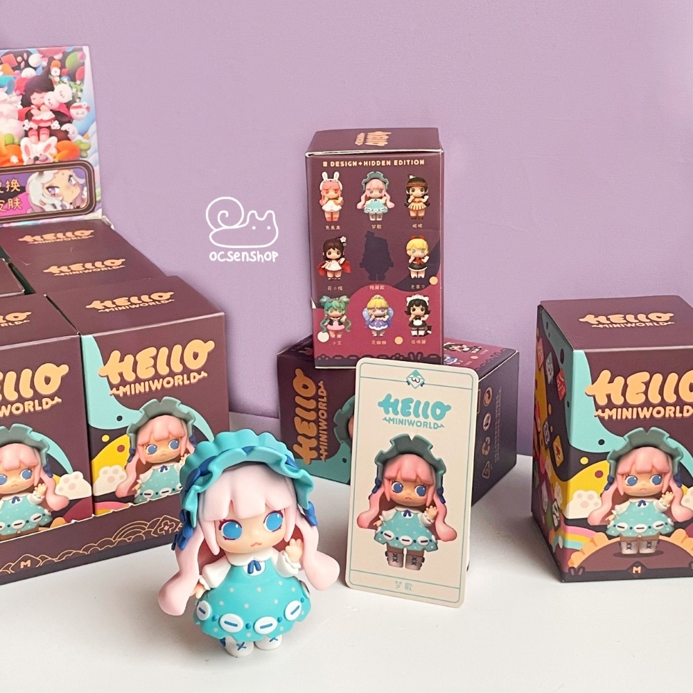 Blind box Hello mini world (Hộp lẻ) | Shopee Việt Nam