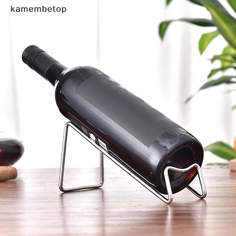 Giá Đỡ Chai Rượu Vang Bằng Kim Loại Gắn Tường Tiện Lợi