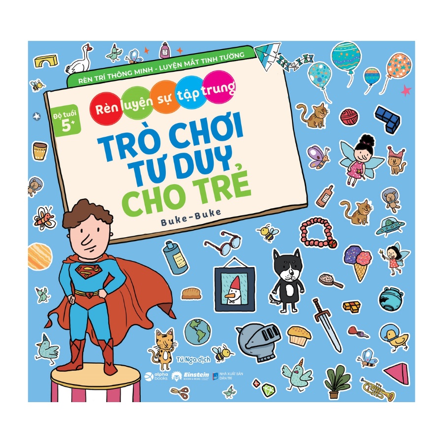 Ảnh Sách Bộ: Trò Chơi Tư Duy Cho Trẻ - Buke Buke (Combo/ Tùy Chọn Lẻ) 1