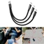 MOON 3 trong 1 USB 2 0 USB-A Nam đến 3 Cáp sạc Micro USB 20cm 120cm cho ba thiết bị sạc đồng thời